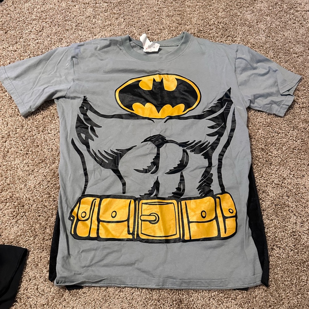 Gray Batman Graphic T-Shirt